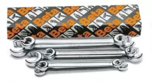 Image of Beta Tools 94 /S10 10pc Flare Nut Open Ring Spanner Set (Boxed) 000940052
