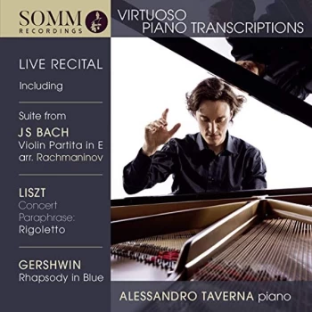 Image of Alessandro Taverna - Alessandro Taverna: Virtuoso Piano Transcriptions CD
