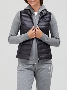 Image of Armani Exchange Lightweight Down Gilet Black Size L Women