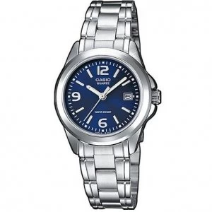 Image of Casio Ladies Stainless Steel Watch - LTP-1259PD-2A