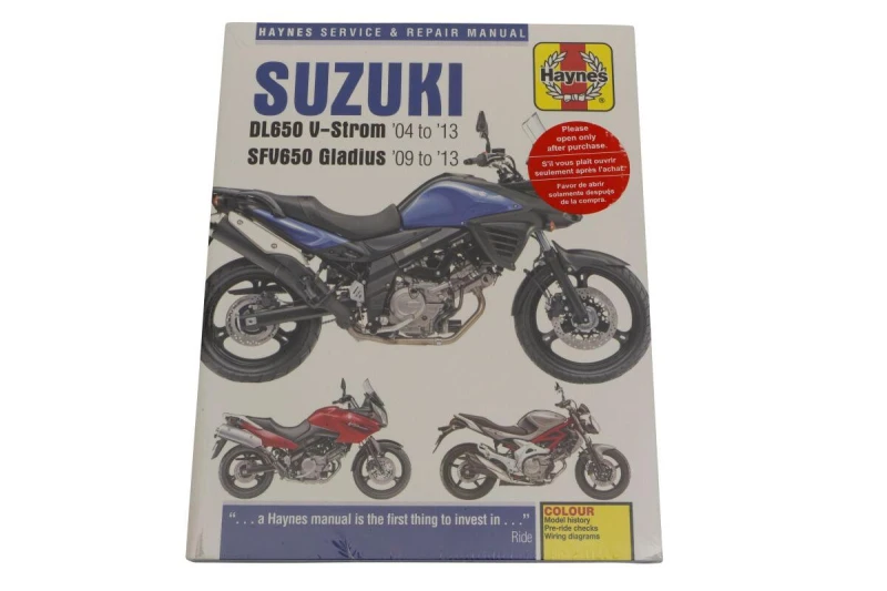 Image of 5643 - Haynes Service Manual For Suzuki DL 650 2004-2010 5643