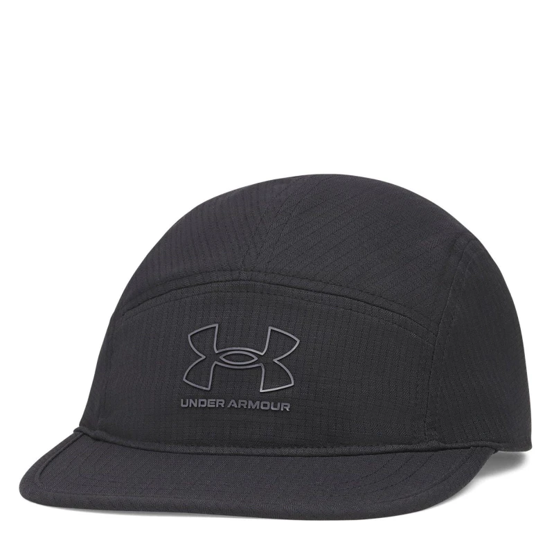 Image of Under Armour Mens Iso Chill Armourvent Running Cap Black/C Rock male Mens