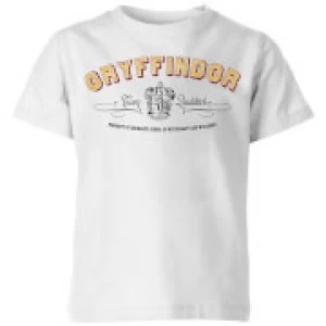 Image of Harry Potter Gryffindor Team Quidditch Kids T-Shirt - White - 3-4 Years