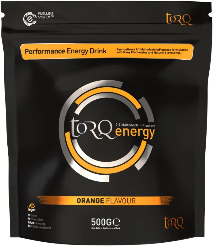 Image of TORQ Natural Energy Drink 1 X 500G NO SIZE Orange