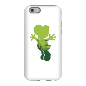 Image of Nintendo Super Mario Yoshi Silhouette Phone Case - iPhone 6S - Tough Case - Matte