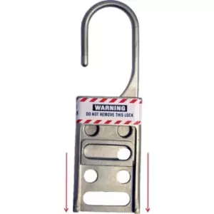 Image of Die Cast Steel Lockout Hasp with Drop Down Opening System
