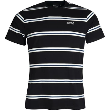 Image of Barbour International Pipe T-Shirt - Black