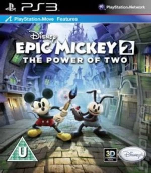 Image of Disney Epic Mickey 2 The Power of Two PS3 Game