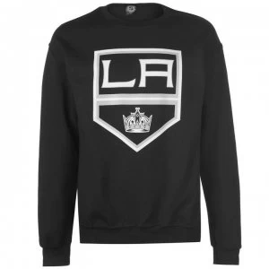 Image of NHL Logo Crew Sweater Mens - LA Kings