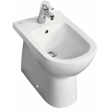 Image of Ideal Standard - Tempo Back to Wall Bidet 360mm Wide - 1 Tap Hole