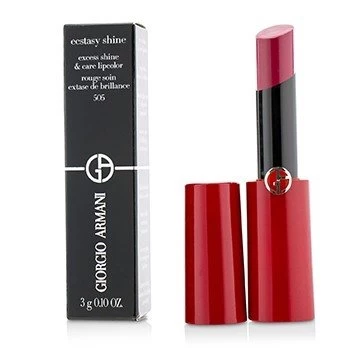 Image of Armani Ecstasy Shine Lipstick Various Shades 505 Ecstasy 3g