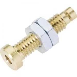 Image of Jack socket Socket vertical vertical Pin diameter 2.4mm Silver