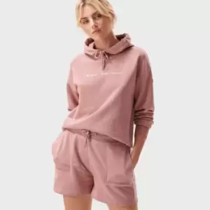 Image of Barbour International Cayman Logo Detail Cotton-Blend Hoodie - UK 8