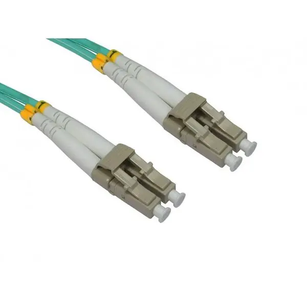 Image of OM3 Fibre Optic Cable LC-LC (Multi-Mode) Aqua - 5 Metres