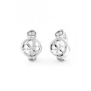 Image of Ladies Perfect Illusion Silver Earrings UBE03373RH