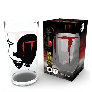 Image of IT - Pennywise Face Pint Glass
