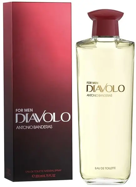 Image of Antonio Banderas Diavolo Eau de Toilette For Him 200ml