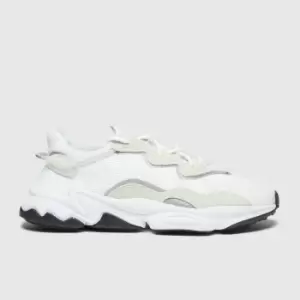 Image of adidas ozweego trainers in white