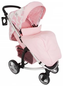 Image of My Babiie MB200 KP Pushchair Pink Butterlies