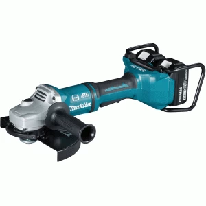 Image of Makita DGA900 Twin 18v Cordless LXT Angle Grinder 230mm 2 x 5ah Li ion Charger Case