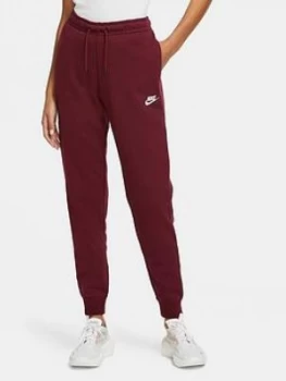 Image of Nike NSW Essential Pants - Dark Beetroot, Dark Beetroot Size M Women