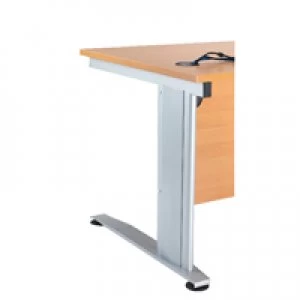 Image of Arista Cantilever Cable Management Leg Cover Pair Silver KF73887 Pack