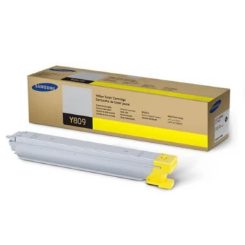 Image of Samsung CLT-Y809S Yellow Laser Toner Ink Cartridge