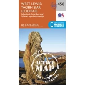 Image of West Lewis/Taobh Siar Leodhais by Ordnance Survey (Sheet map, folded, 2015)