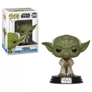 Image of Star Wars Clone Wars Yoda Pop! Vinyl Figure