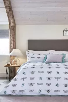 Image of 'Basildon Cotton' Duvet Cover Set