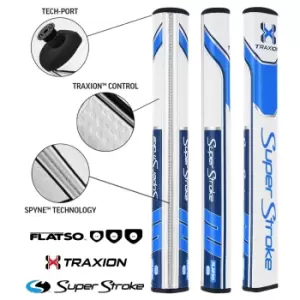 Image of Traxion Flatso 3.0 White/Light Blue/Dark Blue