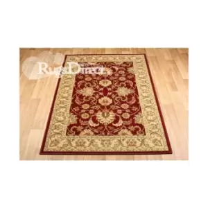 Image of Oriental Weavers - Kendra 45 m 80cm x 140cm Rectangle - Green and Beige and Red