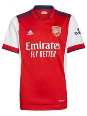 Image of adidas Arsenal Junior 20/21 Home Shirt, Red, Size 7-8 Years