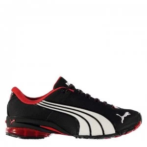 Image of Puma Jago NylonTrainers - Black/Red
