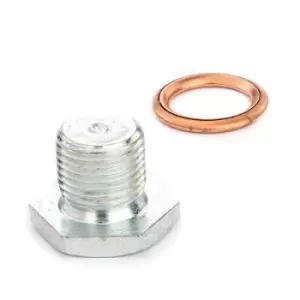 Image of VAICO Drain Plug V42-0259 Oil Drain Plug,Oil Drain Plug, oil pan FORD,FIAT,PEUGEOT,Focus II Schragheck (DA_, HCP, DP),MONDEO IV Turnier (BA7)