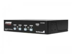 Image of StarTech.com 4 Port Rack Mountable USB KVM Switch with Audio & USB