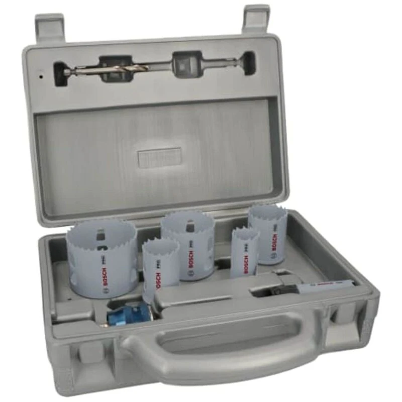 Image of Bosch PRO 9 Piece Multi Material PC Plus Hole Saw Set 2608594435