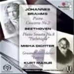 Image of Beethoven: Piano Sonata No 8; Brahms: Piano Concerto No 2