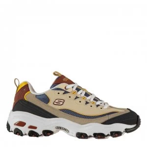 Image of Skechers Lifestyle Dlites Trainers - Beige
