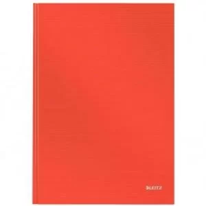 Image of Leitz Solid Notebook A4 ruled with hardcover 80 sheets of high opacity