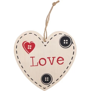 Image of Love Hanging Heart Sign
