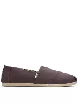 Image of TOMS Alpargata Slip On, Ash, Size 6, Men