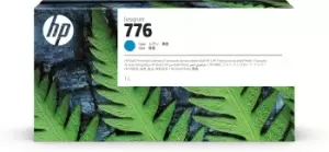 Image of HP 776 Cyan Ink Cartridge