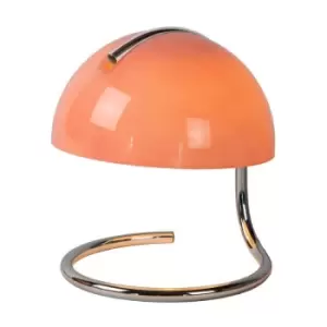 Image of Lucide CATO - Table Lamp - Ø23.5cm- 1xE27 - Pink