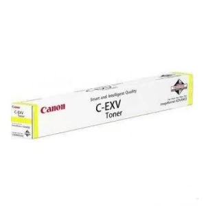 Image of Canon CEXV52 Yellow Laser Toner Ink Cartridge
