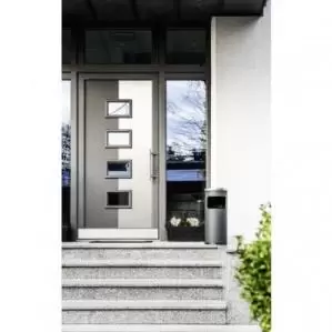 Image of Durable WASTE BASKET SAFE17L Round 2L Ashtray Fire Extinguishing Lid