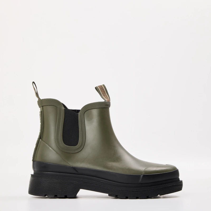 Image of Ilse Jacobsen Womens Chelsea Boots Green female 4 (37)