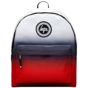 Image of Hype Gradient Backpack (One Size) (Black/Red/White)