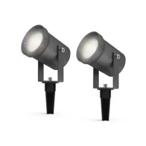 Image of 4lite 4000K LED Outdoor Garden Spike Light - Pack of 2