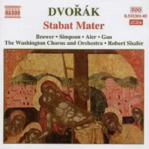 Image of Antonin Dvorak - Stabat Mater (Shafer, Washington Chorus and Orchestra) CD Album - Used